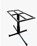 4 SEATER TABLE FRAME WITH SINGLE LEG AND 4 BASE ROD