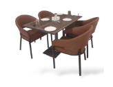 FOUR SEATER HOTEL DINING SET