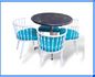 NEXA 4 SEATER DINING SET