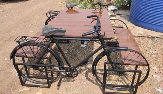 DOUBLE BYCYCLE TABLE SET