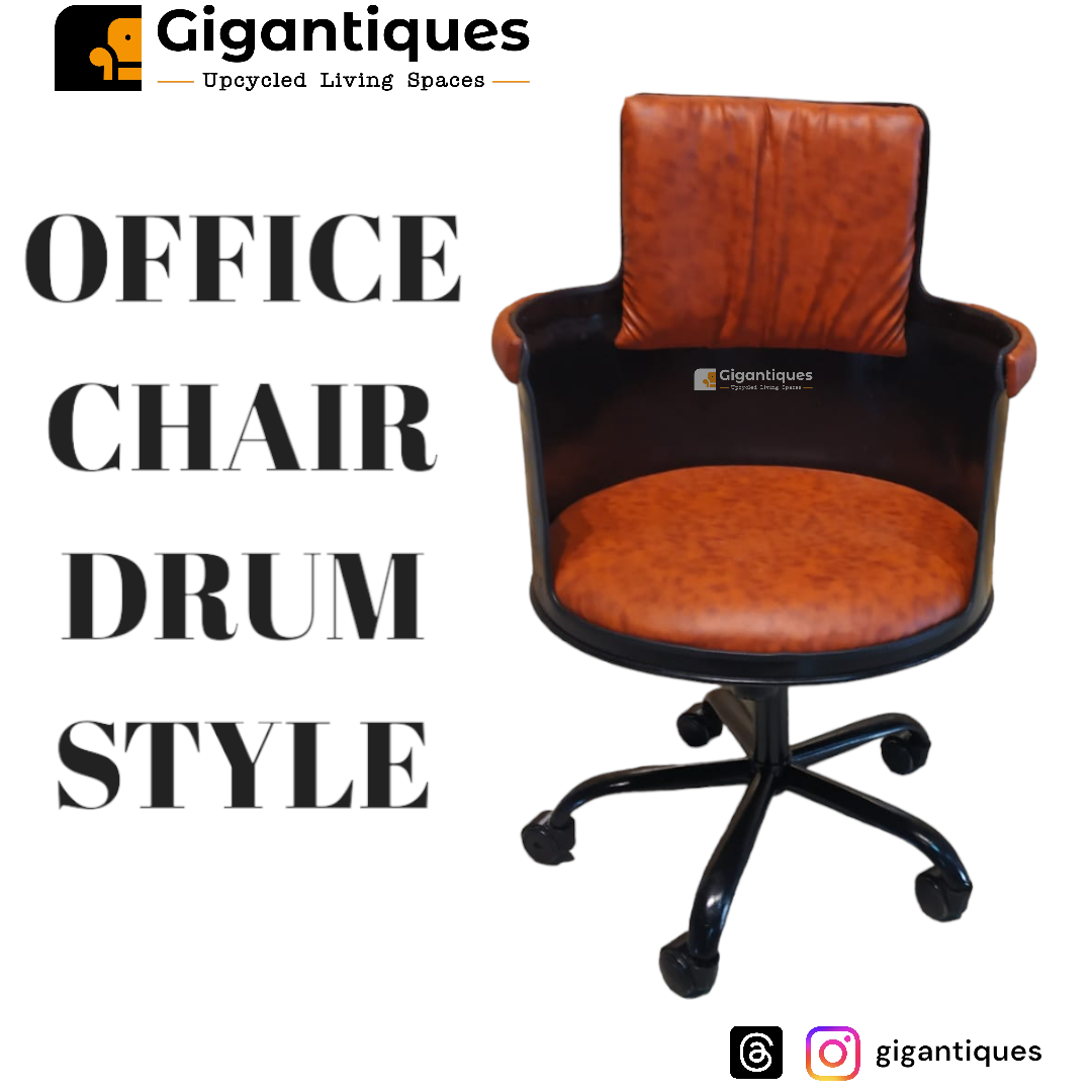 DRUM CHAIR  (OFFICE CHAIR ) DESIGN